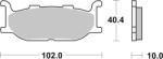 BREMBO Set placute frana BREMBO 07YA2709 (07YA2709)