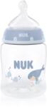 Nuk First Choice Whale biberon cu controlul temperaturii 0m+ 150 ml