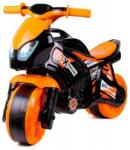 FunnyWheels Motocicletă fără pedale portocalie/neagră (TED0078)