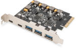 ASSMANN DS-30222 csatlakozókártya/illesztő Belső USB 3.2 Gen 2 (3.1 Gen 2), USB C-típus (DS-30222)