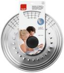 Ibili multifunkciós fedél, rozsdamentes acél, 18/20/22 cm, ezüst (IB-714223)