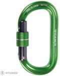 CAMP Oval XL Lock karabiner, zöld