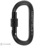 CAMP Oval XL Lock ovális karabiner, fekete