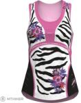 Crazy Voltage női trikó, fekete-zebra mintás (XS)