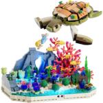 LUMIBRICKS Turtle Reef Dream LED-es építőjáték 835 darabos F9072 (F9072)