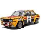 Solido Fiat 131 Abarth Rallye Monte-Carlo 1980 - 12 M. Moutio sárga modellautó 1: 18
