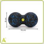 Springos ActiGet dupla Masszázslabda 16cm - közepes keménység (ACT0097)