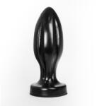 All Black Dop Anal All Black PVC Negru 23 cm