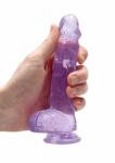 RealRock Dildo Realist Crystal Clear Mov 17 cm Dildo