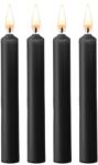 Ouch! Set 4 Lumanari Teasing Wax Negru