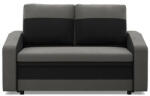 GreenSite Hewlet kanapé, szövet anyag, szürke - fekete