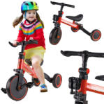  TRIKE FIX MINI háromkerekű, 3 az 1-ben adaptálható, piros színű