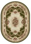 Delta Carpet Covor Oval, 60 x 110 cm, Verde, Lotos 574/310 (LOTUS-574-310-O-0611) Covor