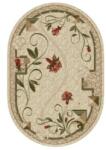 Delta Carpet Covor Oval, 150 x 230 cm, Crem, Lotos 587/116 (LOTUS-587-116-O-1523) Covor