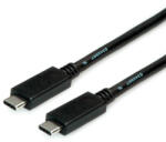 Roline 11.02. 9055-10 USB kábel USB 3.2 Gen 2 (3.1 Gen 2) 2 M USB C 10 Gbit/s 100 W Fekete (11.02.9055)