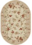 Delta Carpet Covor Oval, 150 x 230 cm, Crem, Lotos 551 (LOTUS-551-100-O-1523) Covor