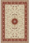 Delta Carpet Covor Dreptunghiular, 100 x 300 cm, Crem / Rosu, Model Clasic Lotos 523/120 (LOTUS-523-120-13) Covor