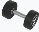 XTREXO Gumírozott öntöttvas kézisúlyzó XTREXO Pro 12 kg black