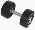 XTREXO Gumírozott öntöttvas kézisúlyzó XTREXO Pro 20 kg black