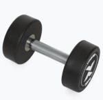 XTREXO Gumírozott öntöttvas kézisúlyzó XTREXO Pro 10 kg black