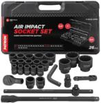PATRON Set de unelte pentru impact 26 piese, 3/4 (FS-58986) Cheie tubulara