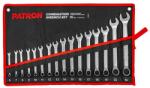 PATRON Set de chei cu capete plate 6-24mm 14 piese pe plachetă (FS-47416)