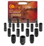 FORSTIME Set de capete cușă 1/2" hexagonale 16buc (FS-52558) Cheie tubulara