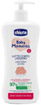 Chicco Baby Moments Sensitive Kímélő Testápoló Tej Adagolóval 500ml - 97% Természetes Összetevőkkel, Gyengéd Hidratálás Érzékeny Bőrre