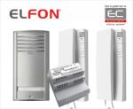 ELFON Sistem telefonic de uz casnic Pi1 AU1/3 cu sursă de alimentare și 2 telefoane A-U1/3 - Elfon (EC-1107)