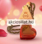 Marco Martely Szív Lady Millionaire autóillatosító 7ml - Paco Rabanne Lady Million