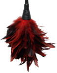  Csiklandozó fekete-piros tollas pálca Frisky Feather Duster Red/Black