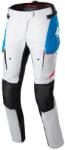 Alpinestars Pantaloni de motocicletă pentru femei Alpinestars Stella Andes Drystar Honda Light Grey-Negru-Albastru-Roșu 23 (AIM111-124)