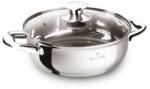 BLAUMANN BL-3865 Gourmet Line alacsony lábas fedővel 22 cm