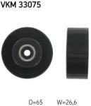 SKF Vratná/vodiaca kladka rebrovaného klinového remeňa SKF VKM 33075 (VKM 33075)