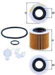 MAHLE Filtr Oleju Toyota Daihatsu Subaru (ox 416d2)