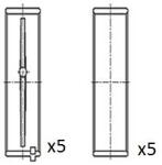 FAI AutoParts Ložisko kľukového hriadeľa FAI AutoParts BM1024-STD (BM1024-STD)