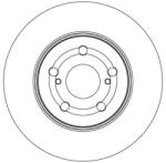 TRW Brzdový kotúč TRW DF4630 (DF4630)