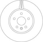 TRW Brzdový kotúč TRW DF6820 (DF6820)