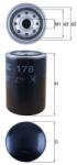 MAHLE Palivový filter MAHLE KC 178 (KC 178)