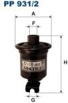 FILTRON Palivový filter FILTRON PP 931/2 (PP 931/2)