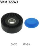 SKF Vratná/vodiaca kladka rebrovaného klinového remeňa SKF VKM 32243 (VKM 32243)