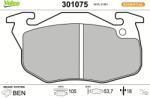 VALEO Sada brzdových platničiek kotúčovej brzdy VALEO 301075 (301075)