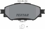 TEXTAR Sada brzdových platničiek kotúčovej brzdy TEXTAR 2123401 (2123401)