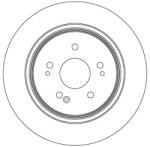 TRW Brzdový kotúč TRW DF6730 (DF6730)