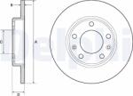 DELPHI Tarcza Ham. Peugeot 308 Ii 249mm 13- (bg4670c)