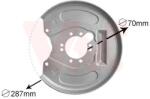 VAN WEZEL Ochranný plech proti rozstreku, Brzdový kotúč VAN WEZEL 3225374 (3225374)