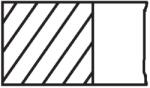 MAHLE Sada piestnych krúżkov MAHLE 028 25 N0 (028 25 N0)