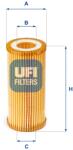 UFI Olejový filter UFI 25.153. 00 (25.153.00)