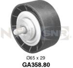 SNR Vratná/vodiaca kladka rebrovaného klinového remeňa SNR GA358.80 (GA358.80)