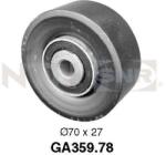 SNR Napínacia kladka rebrovaného klinového remeňa SNR GA359.78 (GA359.78)